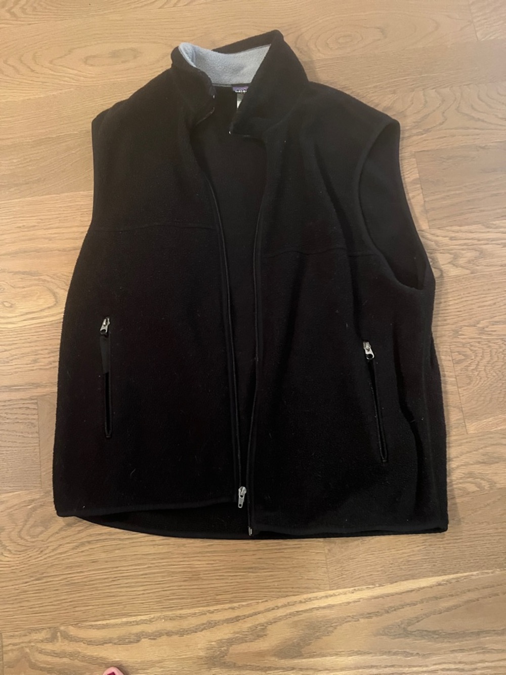 Patagonia Black Fleece Zip Vest